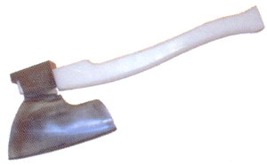 Sekera 230 INOX s polyetyl. rukojetí